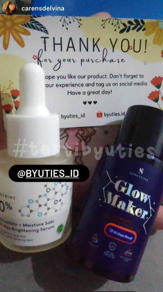 byuties_id's tweet photo. Testiii lagiii xixi. Thankyouuu byuties🥰 #testibyuties https://t.co/SBd5DbRkWT