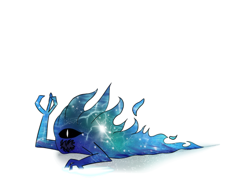 FoxTailsCo's tweet photo. We've got another creature here folk. Meet the Cosmic Crawler! If you were stuck face to face with a being such as this, what is your first move? #gamedevs #creaturedesign  #screenshot https://t.co/Mj6EK345iW
