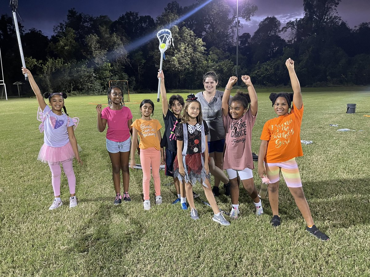Lady Panthers were out &amp; playing awesome tonight! Join us for Spring season!  Register today on fbpantherslax.com.