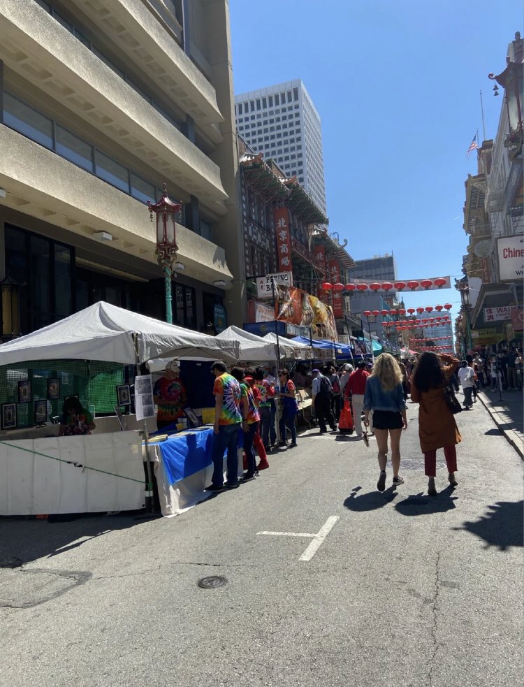 San Francisco is still hot during the day.