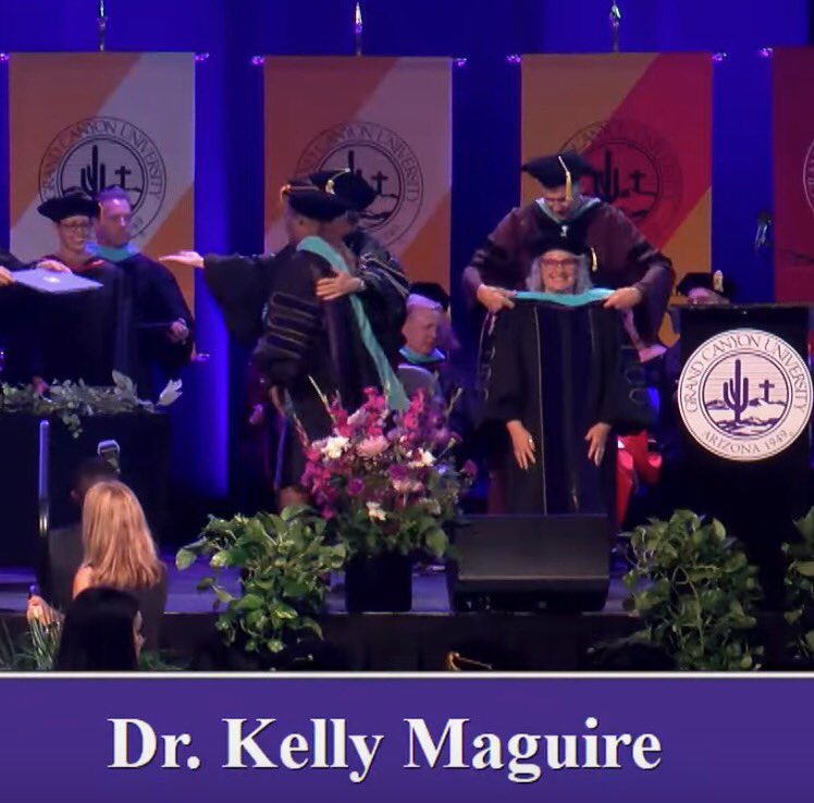 Congratulations to Dr. Kelly Maguire, Managing Editor of JSE, on her recent Grand Canyon University doctoral commencement! #gcu #LopesUp