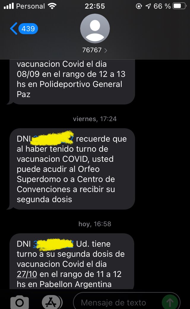 LuDopozo's tweet photo. @serebag_ @VivireNuevaCba Mi experiencia hace dos meses q no estoy en Cba y me llegan cada 1 semana o dos el aviso en lugares diferentes , asi q no te preocupes https://t.co/R1HVPvSN6h