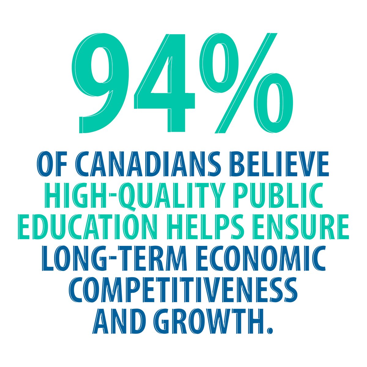 It’s time to start a #nationalconversation to better support and strengthen publicly funded public education in Canada.