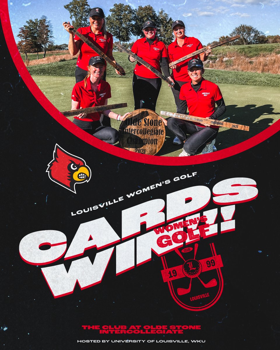 🏆🏆 CARDS WIN!!! 🏆🏆

 ✅ Seven strokes ahead of 2nd-place
🥉 Third place individual finish for <a href="/HanickaRyskova/">Hanka Ryšková</a> 
4️⃣ T-4th individual finish for <a href="/KendallGriffin4/">Kendall Griffin</a> 

#GoCards
