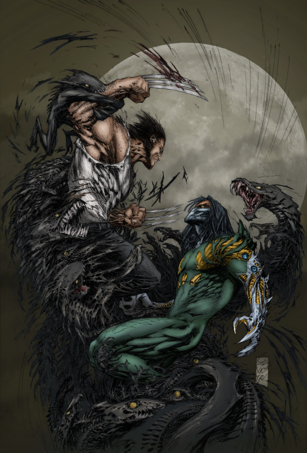 HeyTay265's tweet photo. @PinkBunnySaysSo Wolverine with darkness powers https://t.co/WZKaZwPTEZ