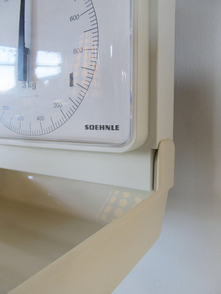 MaLanterne's tweet photo. Vintage Kitchen Scale SOEHNLE, Retro Wall Mounted Kitchen Scale, Weight Scale 3Kg, White and Cream Color, Plastic Scale, Germany, 70s https://t.co/qSPtgksAWC #Vintage #Wedding #Homedecor #Retro #covid19 #Christmas #Gifts #Halloween #KitchenRecipes https://t.co/TZ4QCZjDaZ