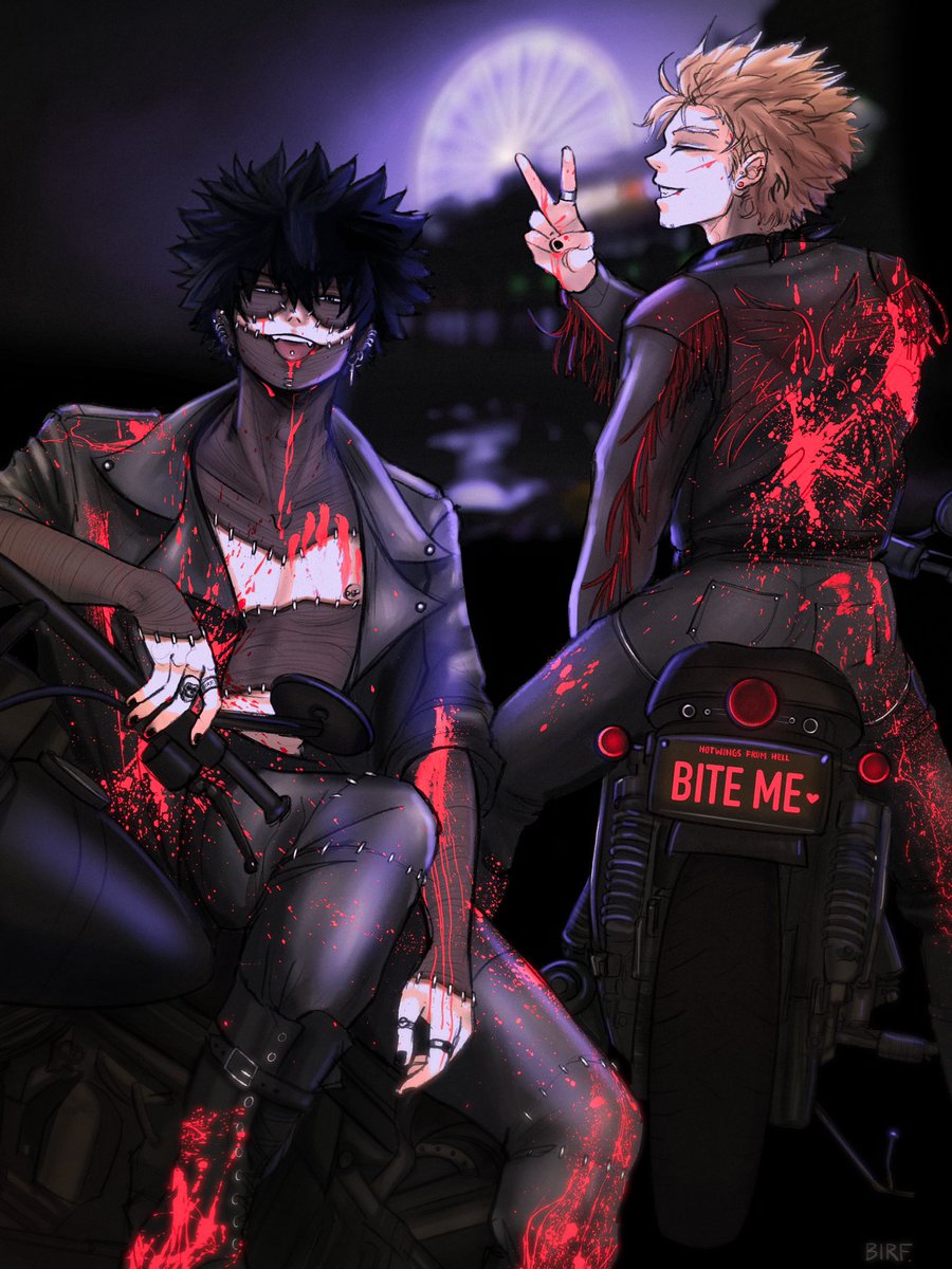 enjoy some Dabihawks vampires for the <a href="/HorrorZine/">FRIGHT NIGHT (A BNHA Horror Zine) @ FINISHED</a> 👅🩸

leftover sales are still available till November 12th!