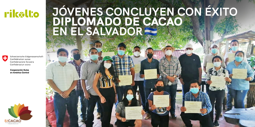 SICACAO1's tweet photo. ¡Oportunidad que cambió vidas!
Conoce como el diplomado de cacao fue la llave para conseguir el sueño de un joven cacaotero salvadoreño.
@rikoltoLA ; @alianzacacaosv , #CLUSA #COSUDE, #FundacionColibri
Más en https://t.co/whe8oTVM6O https://t.co/xpstdr1wCn