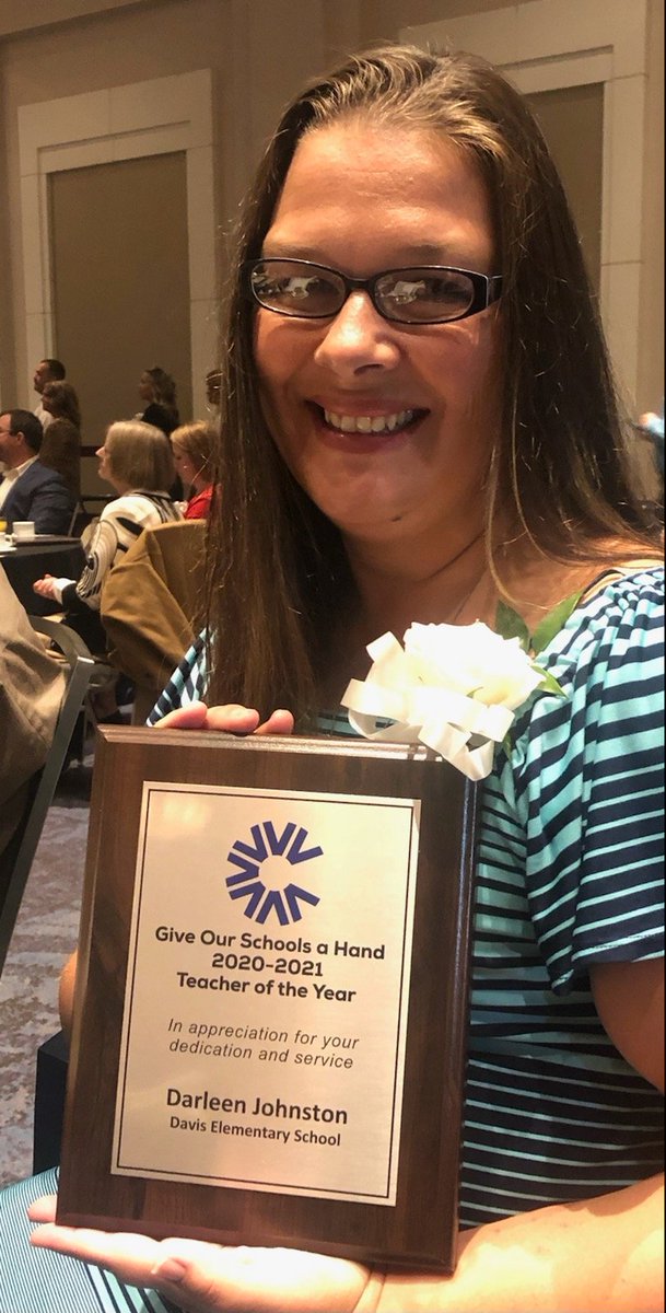 davistigers87's tweet photo. Congratulations Darlene Johnston for being recognized today as Davis's Teacher of the Year! #thedavisdifference #TOTY @CobbSchools https://t.co/AFa3HP2jj4