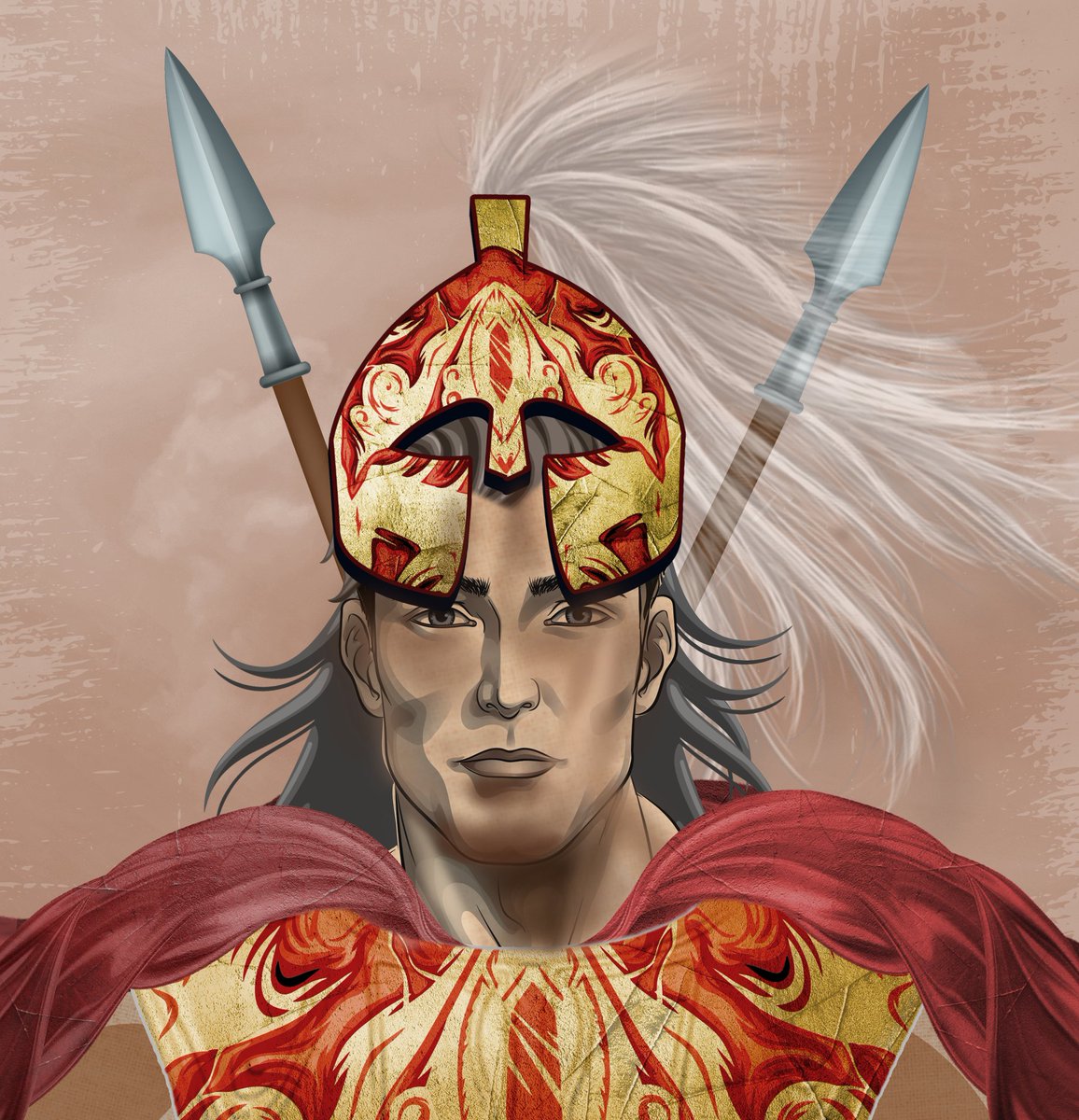 TheRemnants20's tweet photo. Meet the Greek Hero, Achilles. The first of the Remnants 20 to be released. Achilles will be leading the charge for the Remnants storming of Noah's Ark. 
#Achilles #NFT #iNFT @real_alethea https://t.co/IvHZy26Two