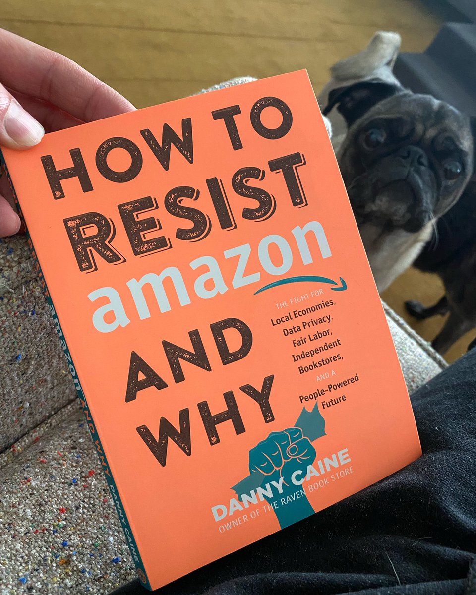 Hey, you should read this book. It’s important. It will make you mad. And it might change where you send your dollars. #resistamazon