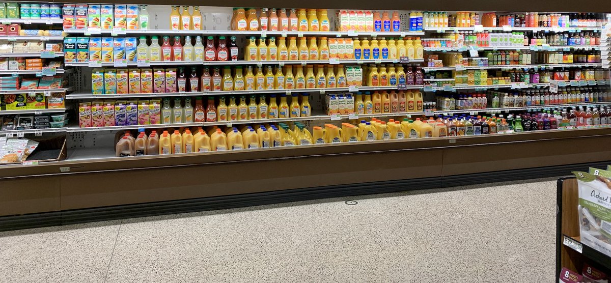 Julia_In_FL's tweet photo. Went to the grocery store today, the mass shortages are...nonexistent. https://t.co/VlT4H5NFjt