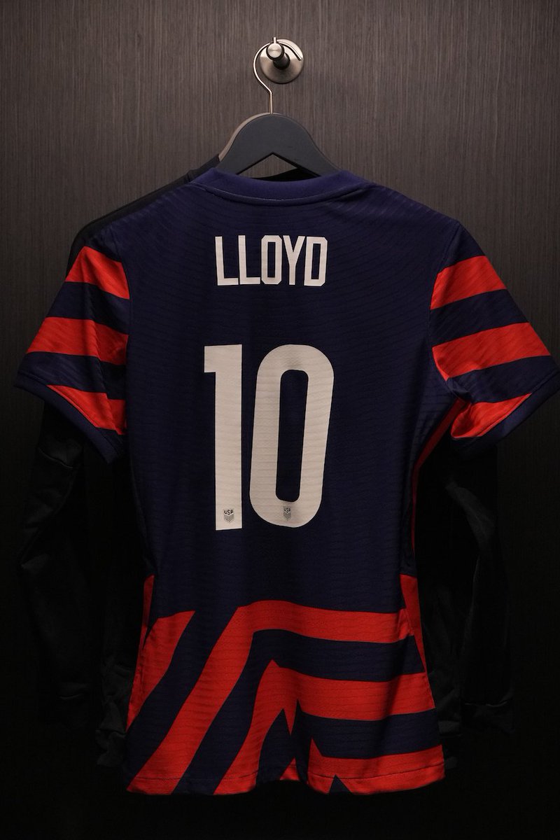 USWNT's tweet image. One last time for CL10 #ThankYouCarli