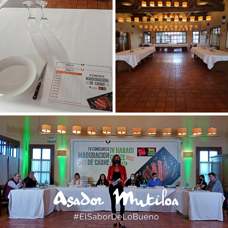 El #Asador se ha llenado de expertos en #carne para degustar las 21 #chuletas participantes en el #concursodemaduración de @terneradeNavarra.  Todas cocinadas en nuestra #parrilla. ¡Menudo examen!
¡Nos ha encantado formar parte, una vez más, de este concurso!
#ElSaborDeLoBueno