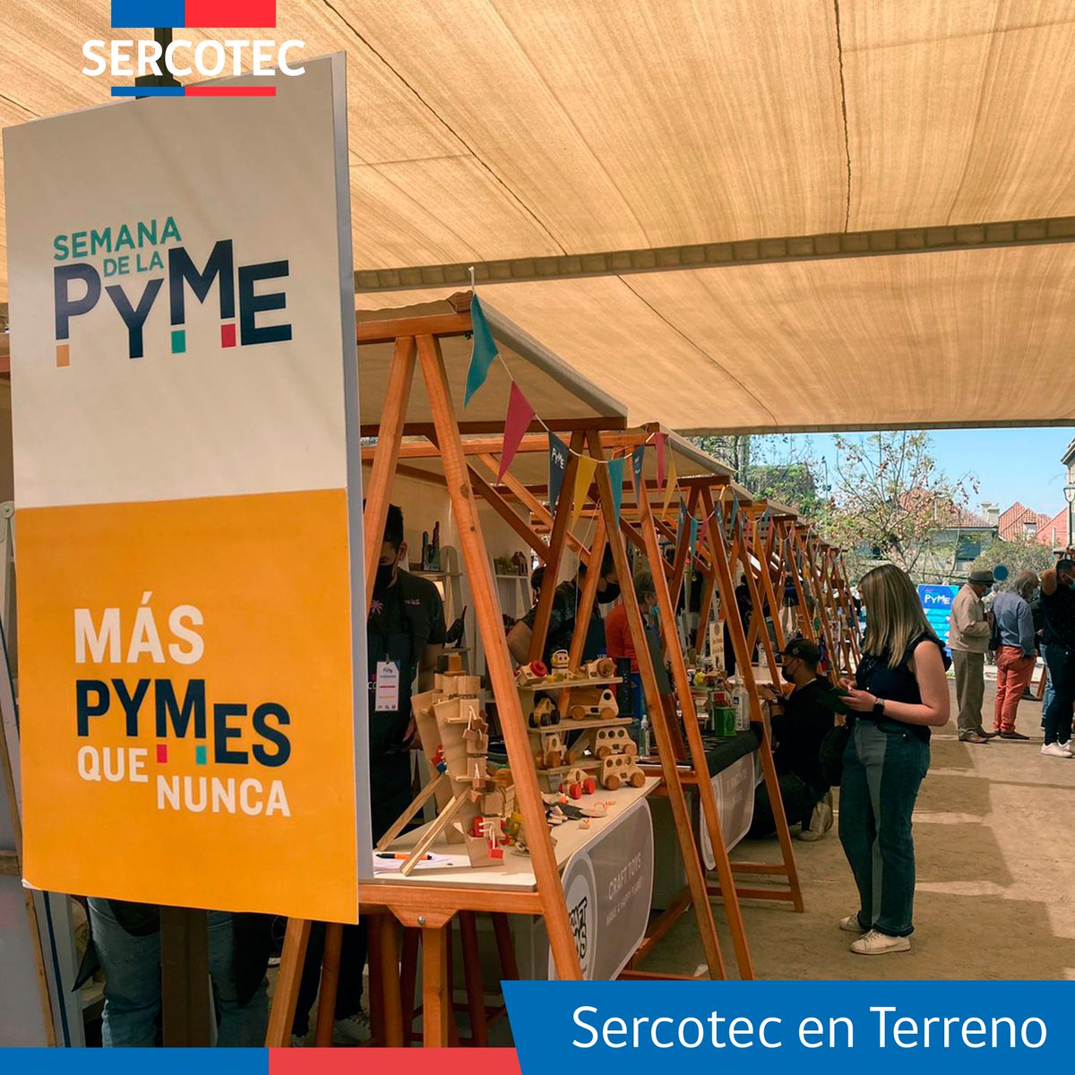 Además, se dio inicio a la Feria #SemanadelaPyme donde estarán 40 emprendedores de nuestros Centros de Negocios Sercotec hasta el 28 de octubre de 12 a 20 horas.

¡Felicitaciones a todas las personas que se adjudicaron los fondos concursables en esta ocasión! 👏