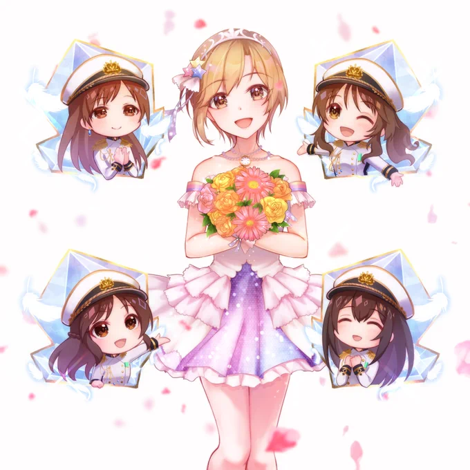おはようございます。
今日は文香さんのお誕生日🥳👏🎉
いつもうちの担当がお世話になってます🙇
いつか日かアインフェリア5人揃って歌う舞台が見たいです!

平日のため、お仕事・学校の方が大半だと思いますが今日も生き残りましょう。 