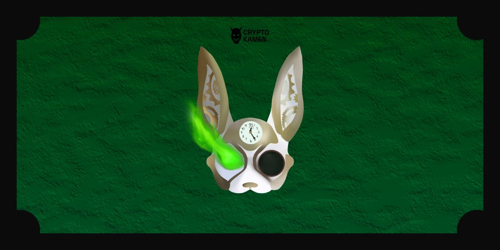 CryptoKamen_'s tweet photo. [Meet TimeRabbit]

TimeRabbit is a soldier who masters time and all the mechanisms that tell time: clocks, watches, chimes...
He plays with time to slow down his enemies, which makes him a formidable opponent!

#NFT #NFTCollectors #NFTArt #CryptoArt #Solana #Solanart https://t.co/juM7vVquIi