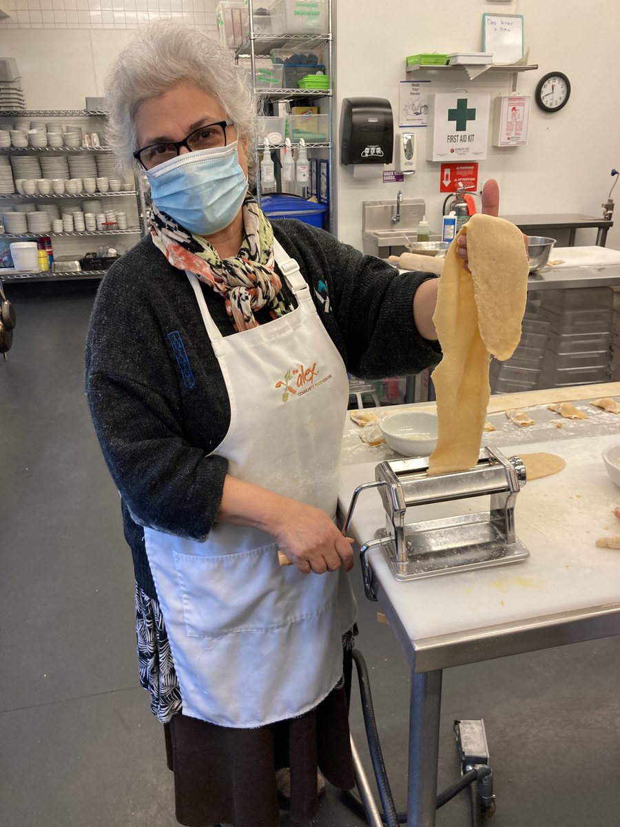 goodfoodyyc's tweet image. Our Level Ground group put in a lot of work today making pumpkin ravioli from scratch! Thank you @springcanadian1 for the pumpkins! 

#goodfoodyyc #community #levelground #gardencrew