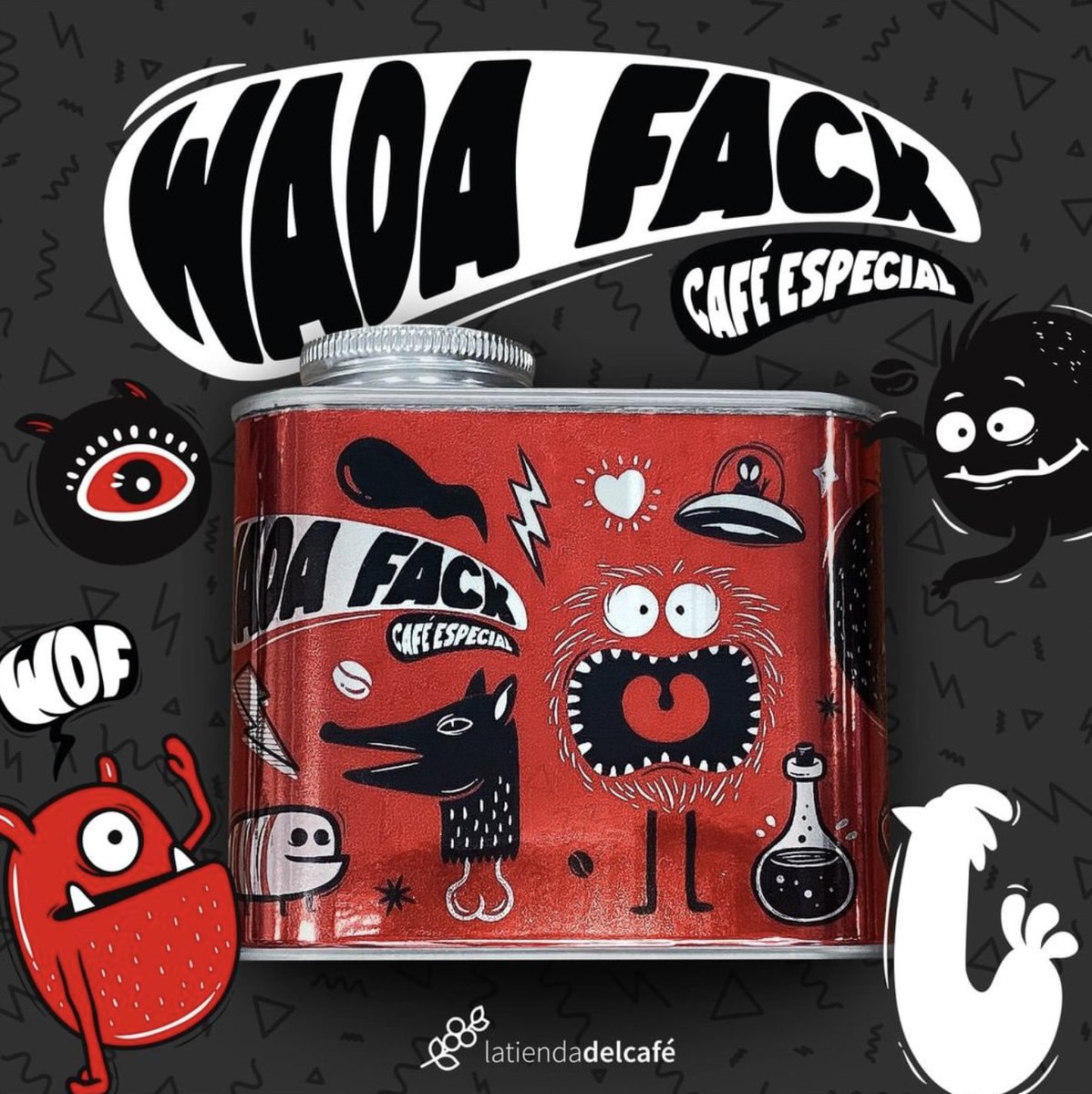 Hoy queremos presentarles un café escalofriante y sabemos que los dejará con la boca y los ojos bien abiertos 😱

¡WADA FACK es una bombita energética 💣

Ustedes qué dicen? nos atrevemos a probarlo ??💥 WADA FACK!!! 👾

#CafeEspecial #CoffeeLover #Cafe #CafeColombiano