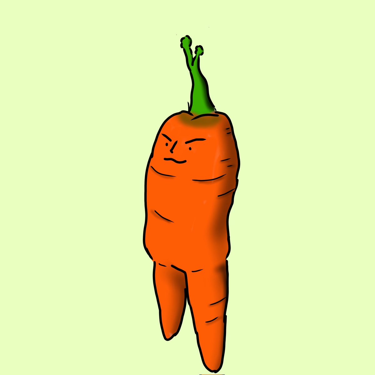 IKANOKAI5's tweet photo. 人参の絵を描きました…
恩人にささげたい…

にんじん…恩人に…
（にんじん…おんじんに…） https://t.co/V1KYD3LqJV