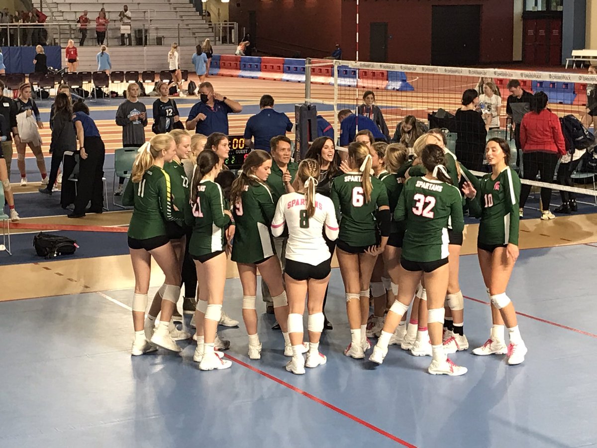 Spartans are going to the championship! Congratulations ladies!