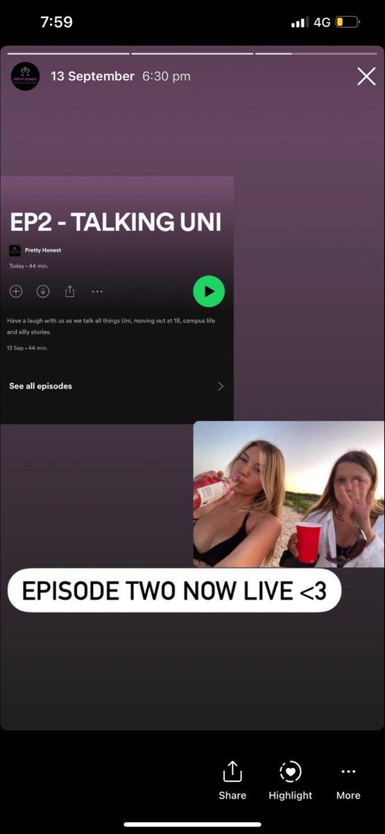 Miaetaylorr's tweet photo. New episode of #theprettyhonest episode 2 on the the best ones yet #BCM114 https://t.co/hMFT0Rblfq