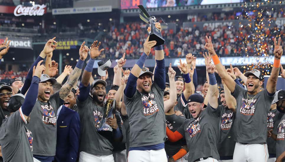 TheOnion's tweet photo. Astros Hope Victory Will Inspire Kids To Break Rules Without Punishment https://t.co/WbJs2Jaa4s https://t.co/DYHWlkNcp2