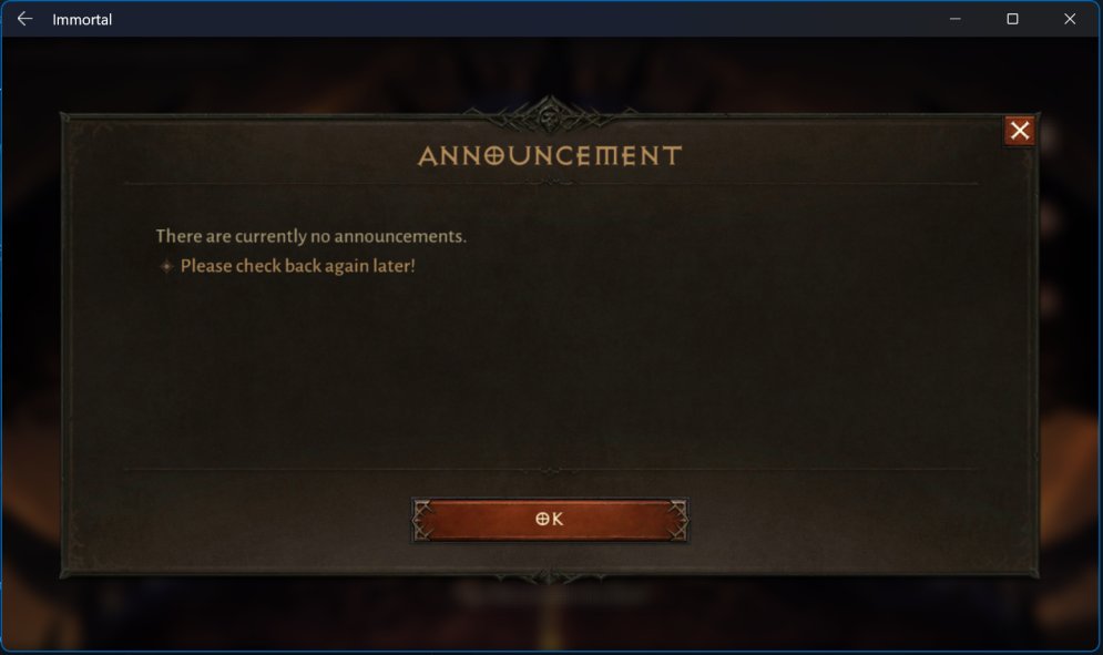 Blizzplanetcom's tweet photo. Stiven from WoWHead noticed the Closed Alpha has ended announcement was removed from the Closed Alpha client (for those that have it installed still). Lots of activity on the Diablo Immortal client and leaks lately.
#diabloimmortal #betasoon #iOS #Android #mobile #androidgames https://t.co/PrFfxnNq6L
