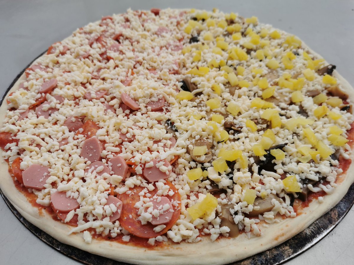 madeinpizza's tweet photo. #Carnes y #Vegetales por separado!
Desde $118°° la Grande.
#QuedateEnCasa.
'El Sabor Hecho #Pizza', solo en #MadeinPizza.
Pide tus #Pizzas al 3336346152, descuento del 10% si pasas por tu pedido, con #ServicioalAuto. https://t.co/Cu30MuwpdG