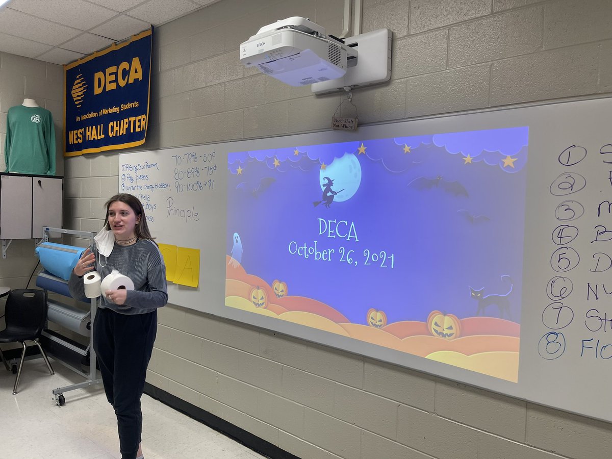 West Hall DECA tweet media