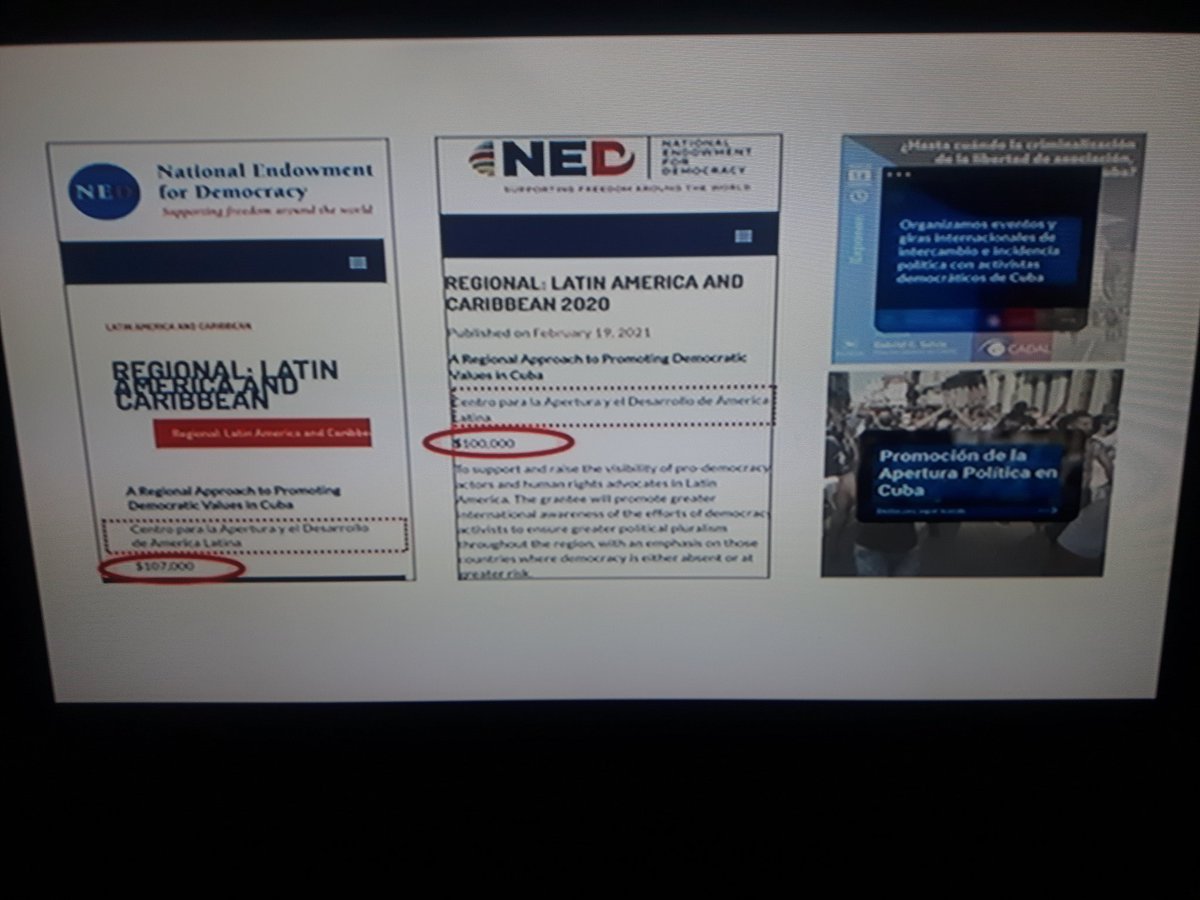 Rogelio Polanco desvela las intenciones verdaderas de la NED: financiar acciones que persiguen derrocr gobiernos.
<a href="/5deseptiembrecu/">5deseptiembre.cu</a>