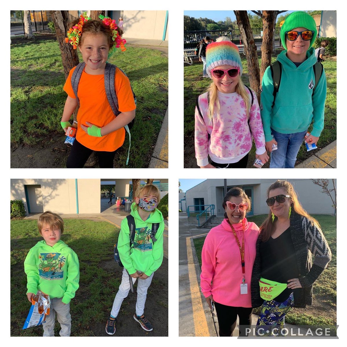 Our students are “shading out” bad choices. #redribbonweek #neon #schoolspirit