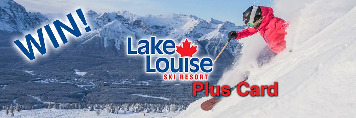 X929's tweet photo. The ski season is here & so is your chance to win a pair of #pluscards to @SkiLouise for you and a friend! Follow us on Insta for your chance, plus if you win you'll qualify for the grand prize of 2 days on the slopes with Seanna, accommodations included! https://t.co/pCDT15WLD1 https://t.co/JoRl4wU1gh