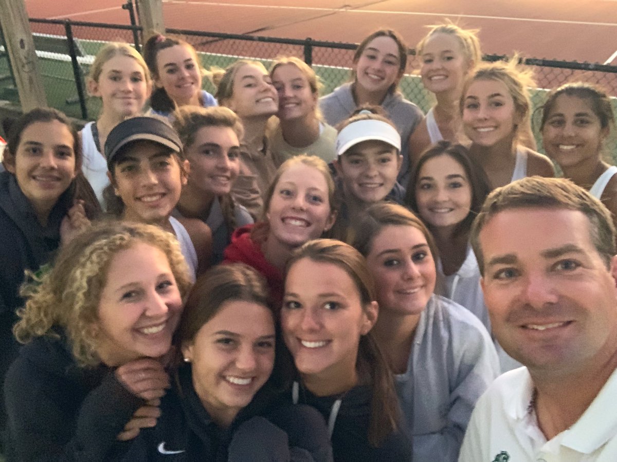 Women’s Tennis 4A State Playoffs - Second Round:  New Hanover 7, Cardinal Gibbons 2.  Gibbons ends the team season with a record of 19-3, but will still have a doubles team competing in the State Individual Tournament on Friday.  #NCHSAATEN