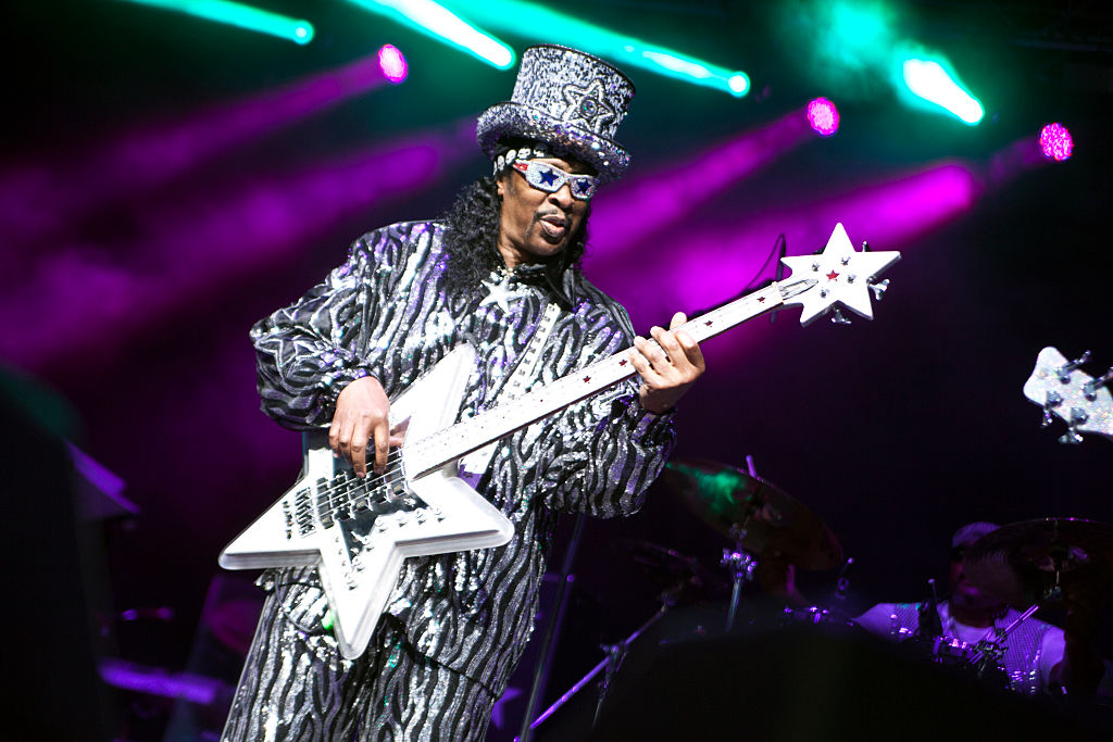 Bootsy Collins turns 70 today! Happy birthday to this funky rockstar!   Jeff Hahne | Getty Images Entertainment 