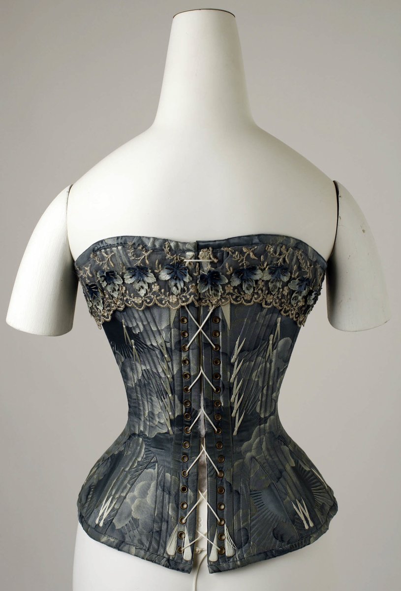 Corset, 1878. The MET.