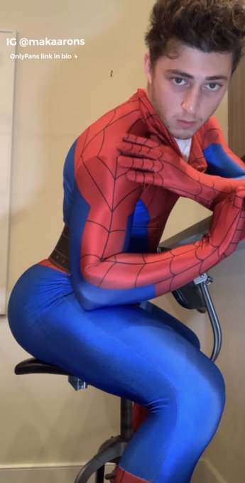 Glad y&rsquo;all are liking spideys appearance on my onlyfans :) https://t.co/vxaaY7vW2J