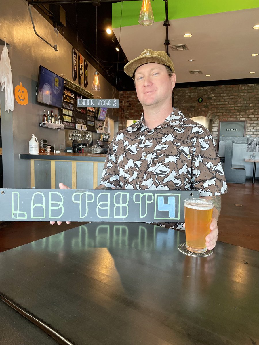 New release alert: Lab Test #4 is now available on draft! 

The fourth edition of our Lab Test series is a New England Style IPA made with fresh locally grown blackberries. 

It's the perfect balance of hoppy and just a hint of sweetness. Come try it for yourself!