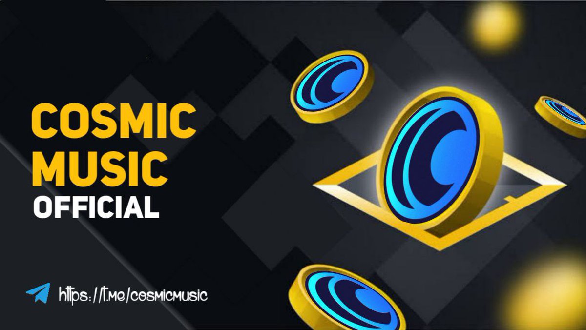 Official Telegram Channel : t.me/cosmicmusic