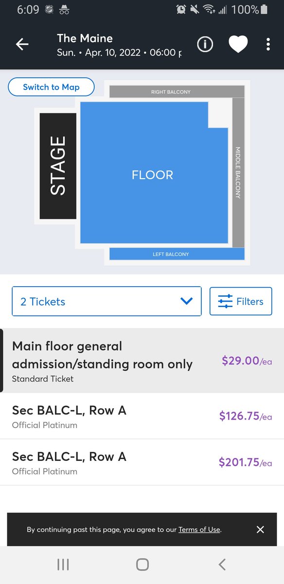 CIgnacioMiller's tweet photo. I don't understand why the balcony's $100 more esspensive.
My old ass just needs a chair, I can't do floor anymore. #oldpersonprobs  @themaine https://t.co/39wEd34fFv
