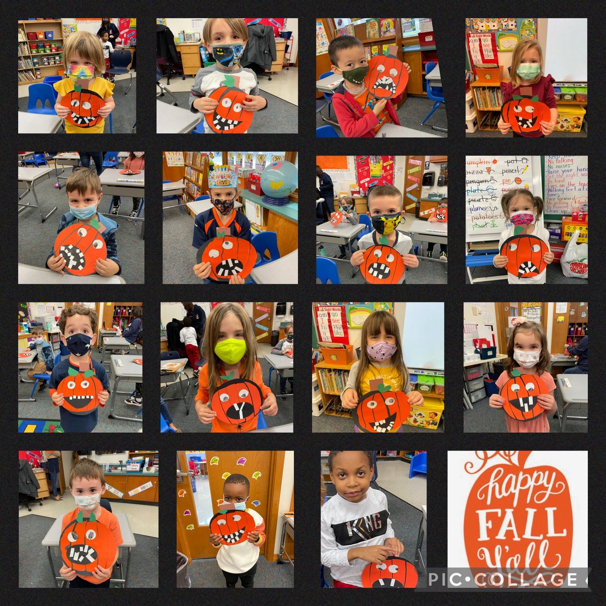 Happy Fall Y’all!! We had a fun time making these pumpkins 🎃