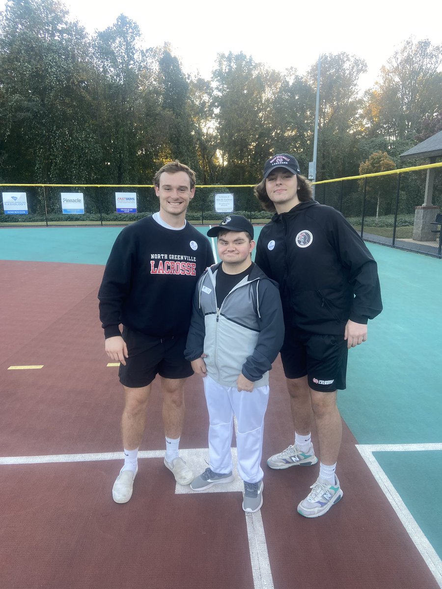 NGUMLax's tweet photo. “Everybody can be great, because anyone can serve.” - Martin Luther King Jr.

Thank you to the @miracleleague12 for having us out to serve you tonight.  
What a tremendous experience. 

#MakingADifference #BOOM https://t.co/kq5j7VjuCZ