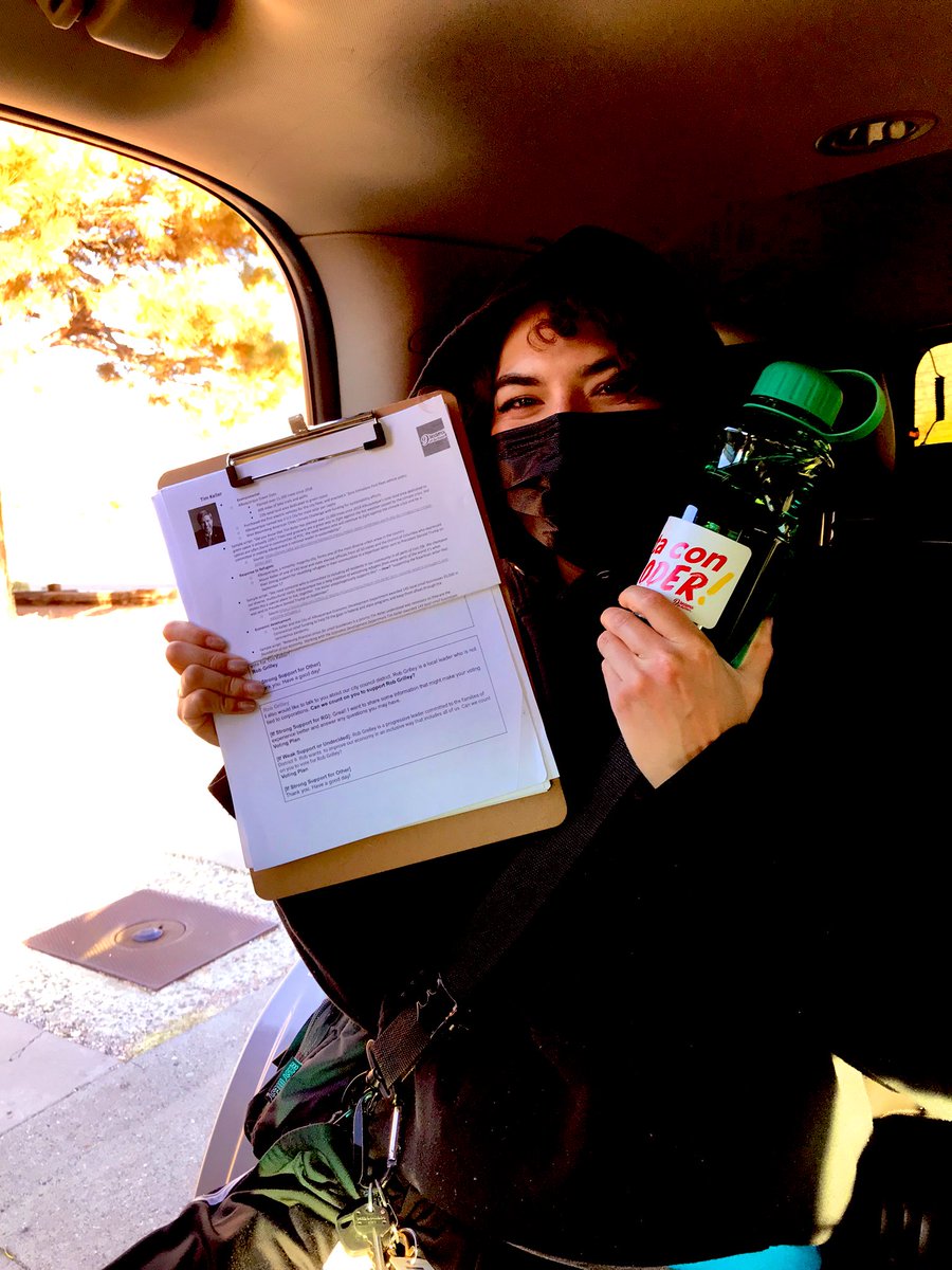 LaEliCuna's tweet photo. Yay 😁 @dreamsaction_nm canvassing squad door knocking for Tim Keller & Rob Grilley - remember Nov 2 its Election Day 🗳 #keepkeller #votaconpoder https://t.co/KnFSHeYiUM