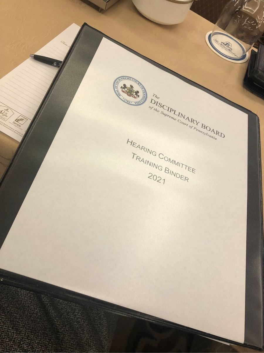 verylawpllc's tweet image. Informative training session in @HersheyPA at the @HotelHershey for the @DBoardPA hearing committee #ethics #licensing #selfRegulating #Pennsylvania #conference #friends