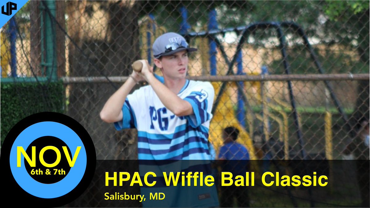 Scared_Hitless_'s tweet photo. Next Saturday and Sunday, we will be in Salisbury, MD for the HPAC Wiffle Ball Classic! Roster for the tournament will be announced in the coming days. #ScaredHitless https://t.co/E34cXRinCn