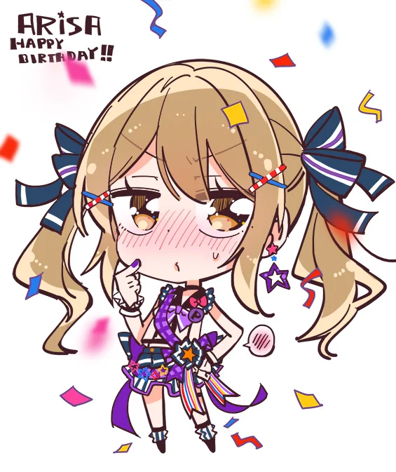 おめげとう～🌳
#市ヶ谷有咲誕生祭2021 #市ヶ谷有咲生誕祭2021 