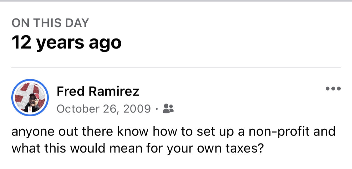 12 years ago I was asking people about how to form a nonprofit. I’m still clueless! But, I know this, I love serving our students, their families, and our global communities ! Now, I’m doing the One Chip Challenge this Sunday to help our kids! Please donate! Venmo: EdActs-Global