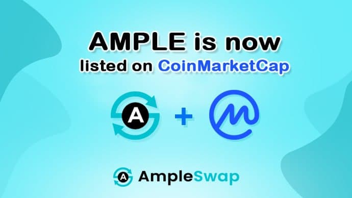ampleswap's tweet photo. $AMPLE is now listed on @Coinmarketcap
https://t.co/mrR0bzGRF1
#BSC #DEX #AmpleSwap
Retweet this tweet. 5 lucky will get 10 USDT Each https://t.co/G2R2ZpTfhl