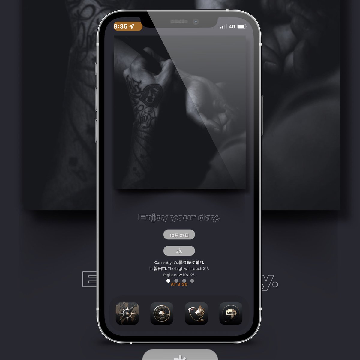 TakumiWidgy's tweet image. Newショートカット制作
nojailbreak 
#nojailbreak 
#iOS1502
#Widgy 
#wallpaper
#57ojisan211564 
#ios15homescreen 
#iphone12pro 
#ショートカット 
#innovation 
#LS
#sB