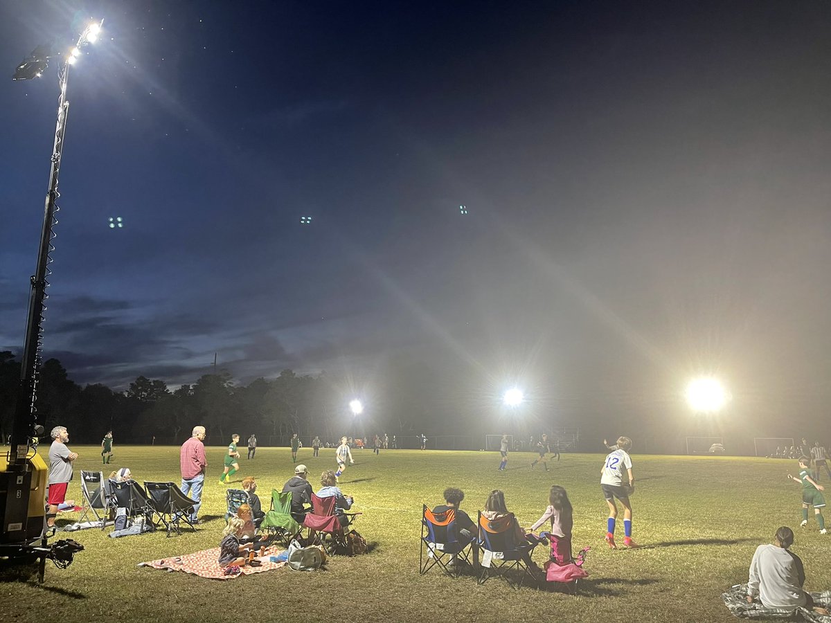 DrJasonDriver's tweet photo. A beautiful day for our annual night soccer game at Lewis Under The Lights and a celebration of life for Jeremy Russell, our late soccer coach.   #MissYouCoachJ #ThisIsLewis @BluewaterElem @OCSD1 @mdchambers25 @bagboy801 @ddk30275228 @LindaEMc https://t.co/UrlSYXgoKG